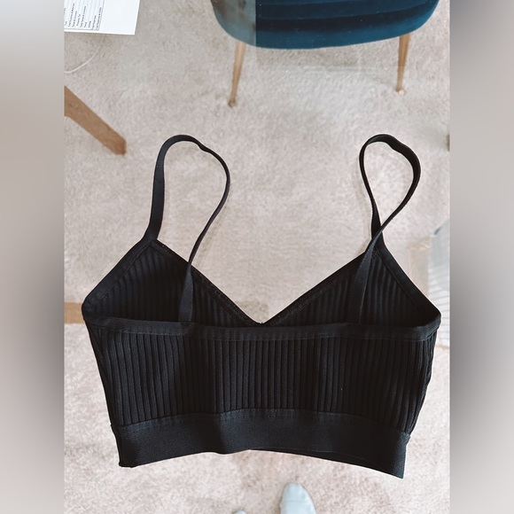House of CB EVIE BLACK BANDAGE BRALETTE - Picture 6 of 6